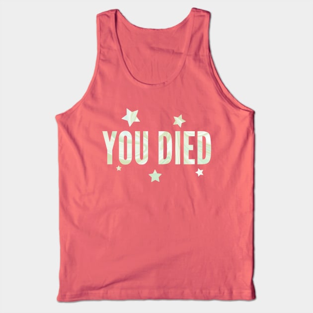 You died - Marble Tank Top by LukjanovArt